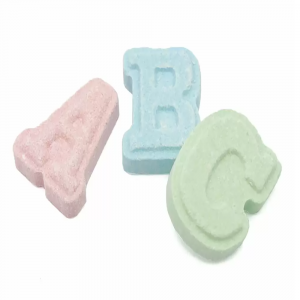 Retro Candy Alphabet letters